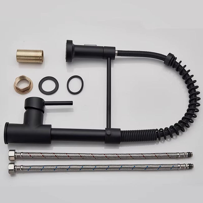 AquaFlow Pull Out Kitchen Tap with Flexible Spray