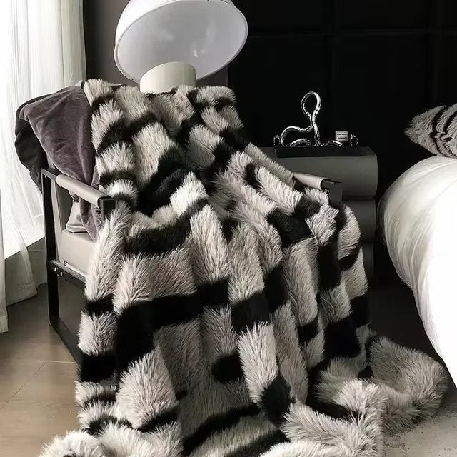 ArcticLuxe Leopard Print blanket
