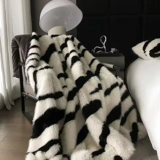 ArcticLuxe Leopard Print blanket