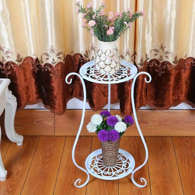 BloomNest Double-Tier Plant Stand
