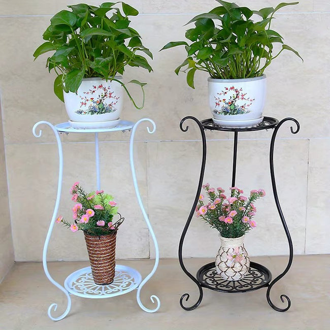 BloomNest Double-Tier Plant Stand