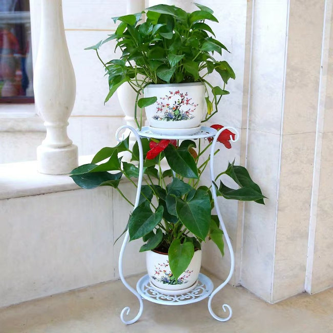 BloomNest Double-Tier Plant Stand