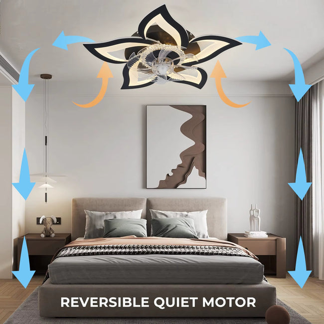 BreezeLume Ceiling Fan with LED Lighting