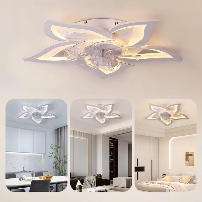 BreezeLume Ceiling Fan with LED Lighting