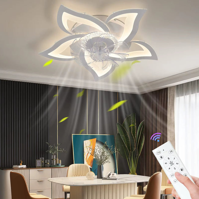 BreezeLume Ceiling Fan with LED Lighting