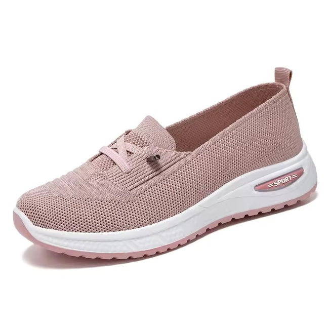 BreezaStep Breathable Walking Shoes