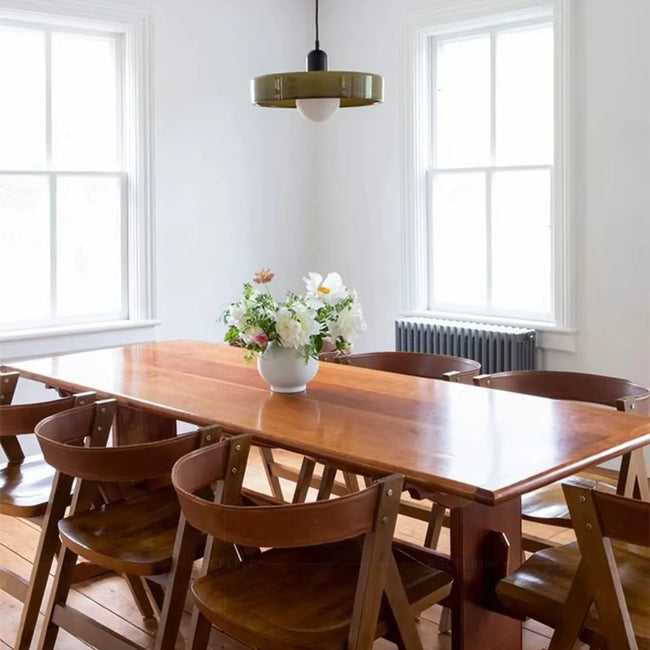 Bauhaus Colored Glass Pendant Light