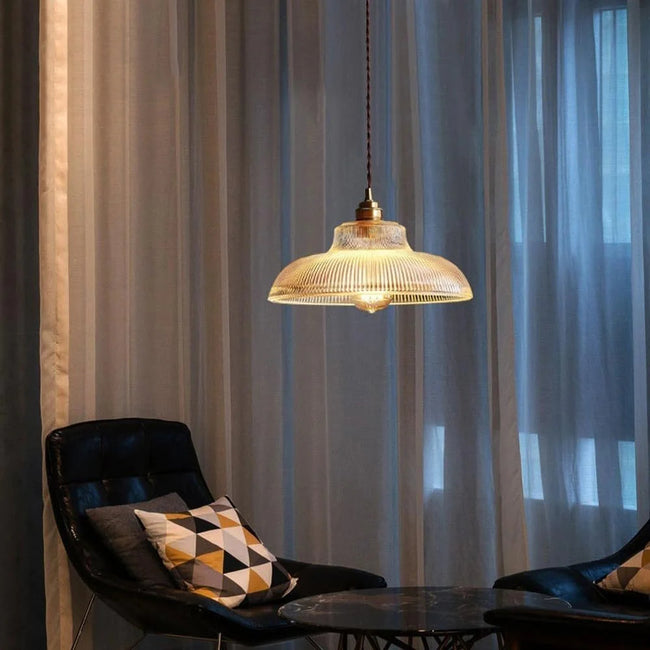 CrystalVibe Stylish Glass Pendant Lamp