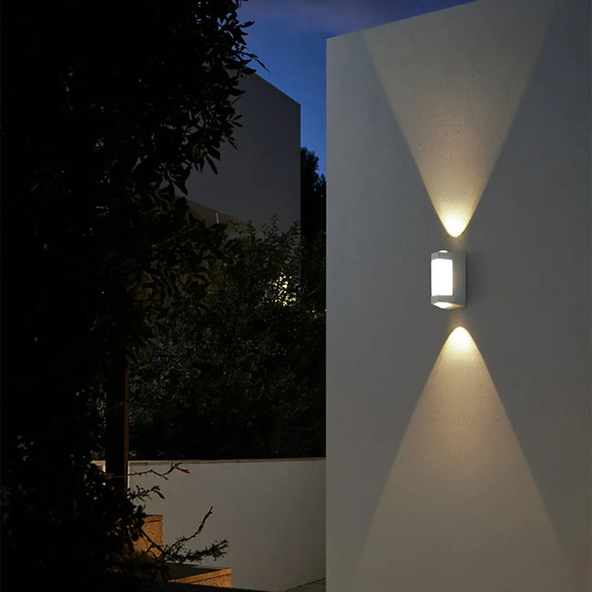 LumaCrest Modern Outdoor LED Wall Light