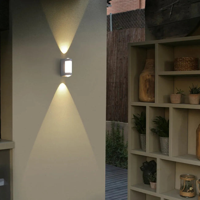 LumaCrest Modern Outdoor LED Wall Light