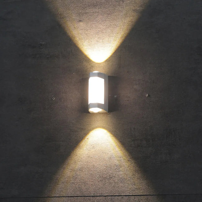 LumaCrest Modern Outdoor LED Wall Light