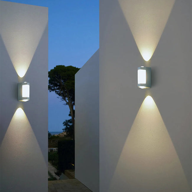 LumaCrest Modern Outdoor LED Wall Light