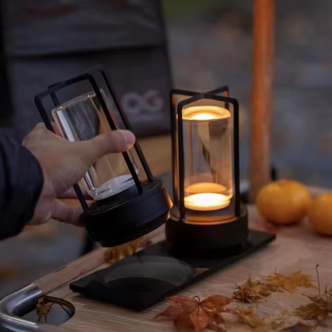 LumaEclipse Sleek Wireless Table Lamp