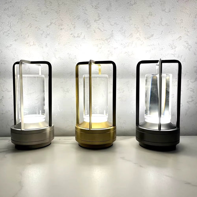 LumaEclipse Sleek Wireless Table Lamp