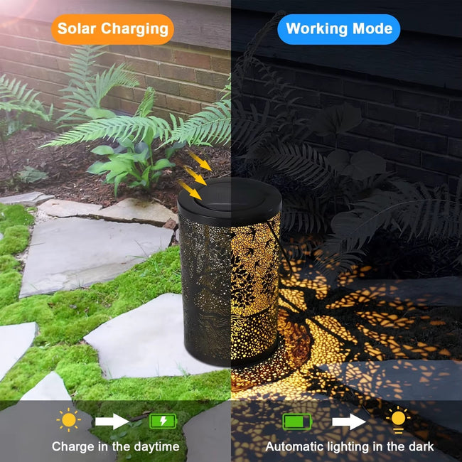 LumiTree Solar Garden Lantern