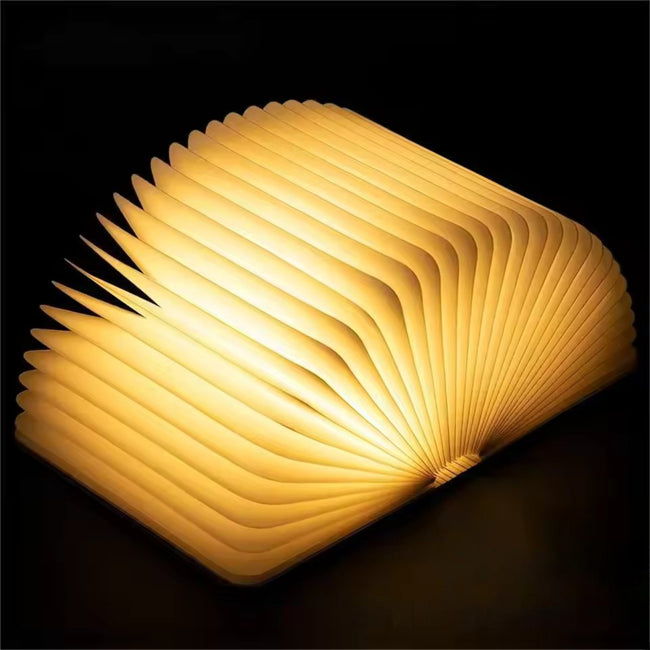 Luminara Rechargeable Art Decor Book Lamp