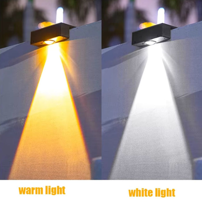 Radiance Waterproof Solar Wall Light