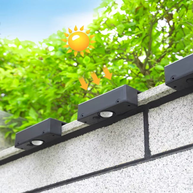 Radiance Waterproof Solar Wall Light