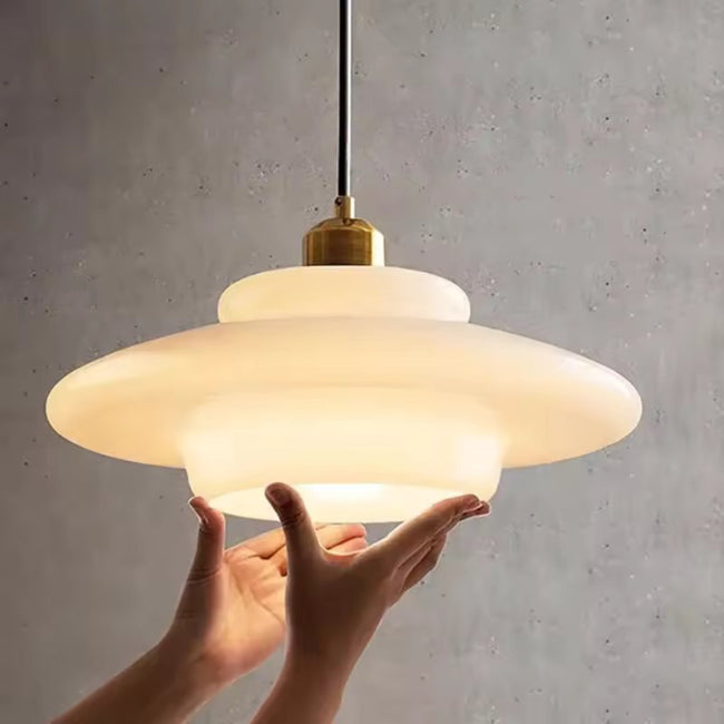 RetroLume Stylish Glass Pendant Light