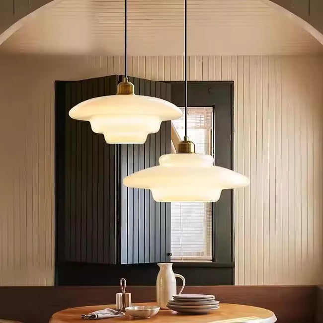 RetroLume Stylish Glass Pendant Light