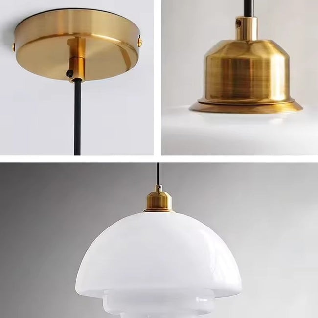 RetroLume Stylish Glass Pendant Light