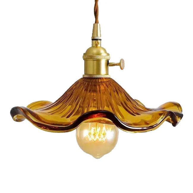 RoseaLuxe Elegant Floral Pendant Light