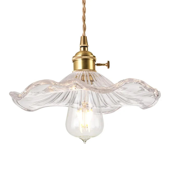 RoseaLuxe Elegant Floral Pendant Light