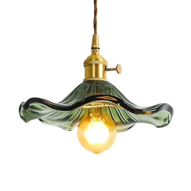RoseaLuxe Elegant Floral Pendant Light