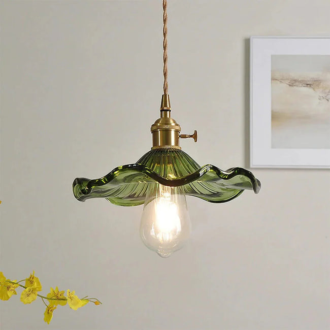 RoseaLuxe Elegant Floral Pendant Light