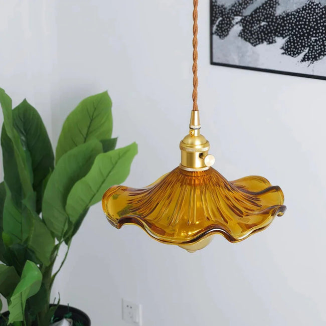 RoseaLuxe Elegant Floral Pendant Light