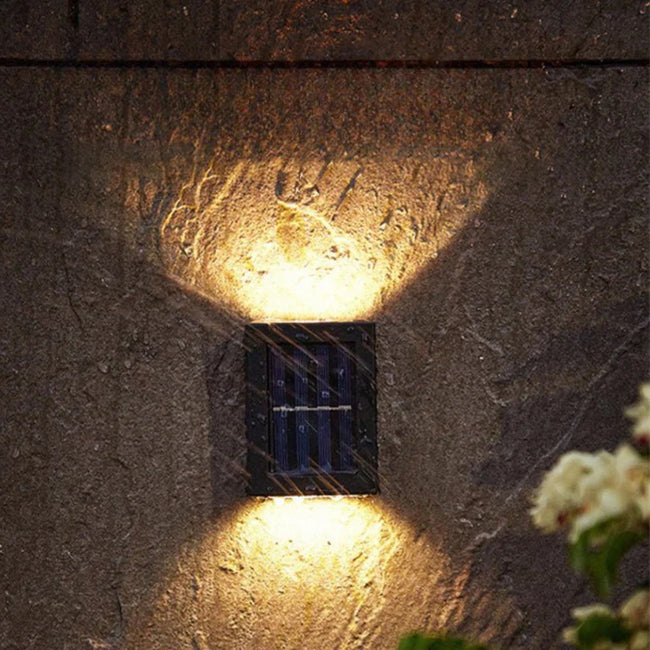 SunPulse Solar Outdoor LED Wall Light
