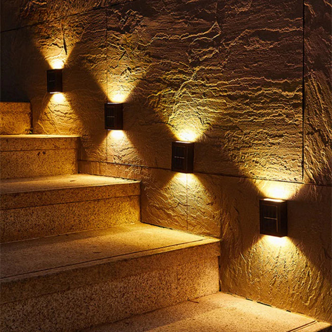 SunPulse Solar Outdoor LED Wall Light
