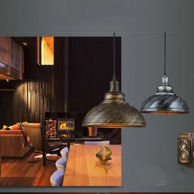 UrbanLoft Rustic Vintage Pendant Light