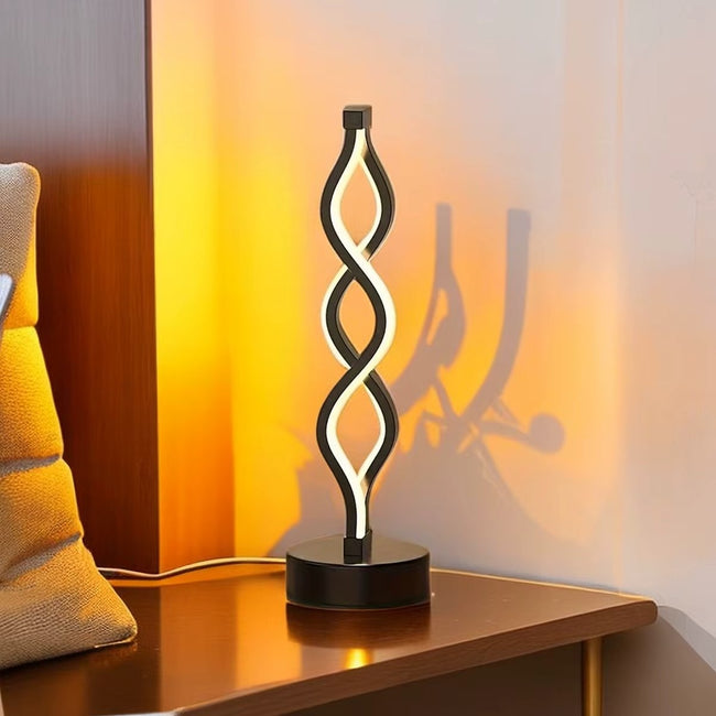 WaveGlow LED Desk Lamp