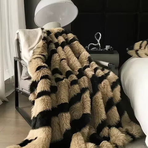 ArcticLuxe Leopard Print blanket