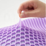 AirRest Honeycomb Purple Neck Pillow