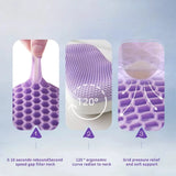 AirRest Honeycomb Purple Neck Pillow