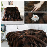 ChicHaven Faux Fur Warm Blanket