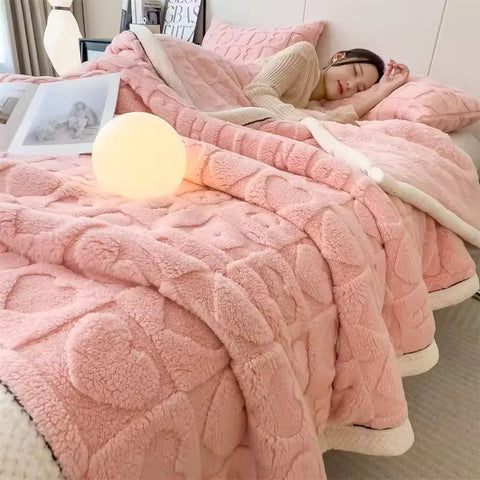 CozyHeart Throw Blanket