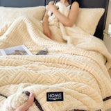 FluffBloom Fleece Blanket