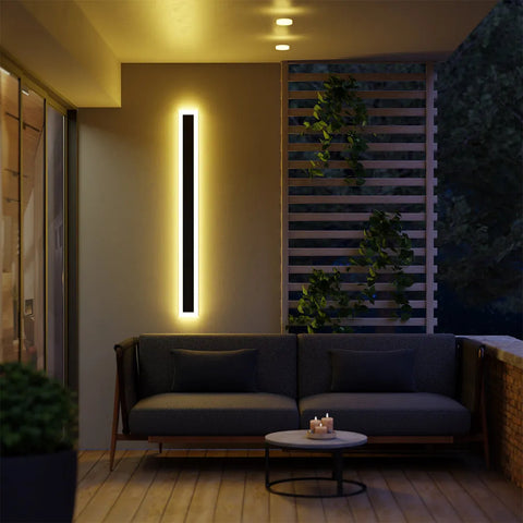 GlowEdge Outdoor Waterproof Wall Light