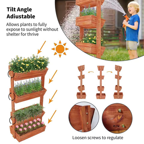 GreenSpace Ladder Raised Garden Planter