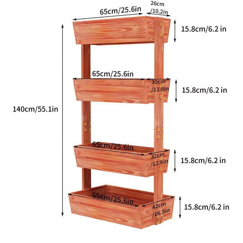 GreenSpace Ladder Raised Garden Planter