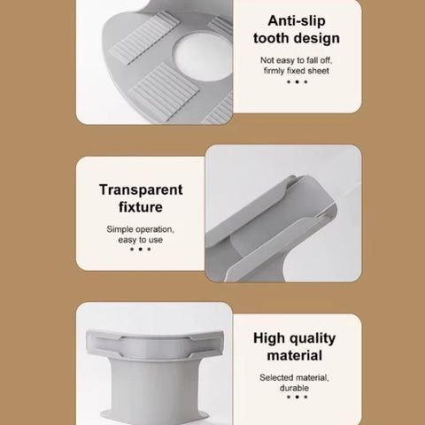 GripLock Invisible Bed Sheet Holders