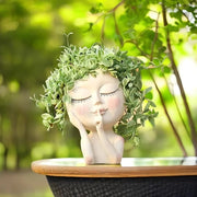 HairStyle Nordic Hair Plant Pot Planter
