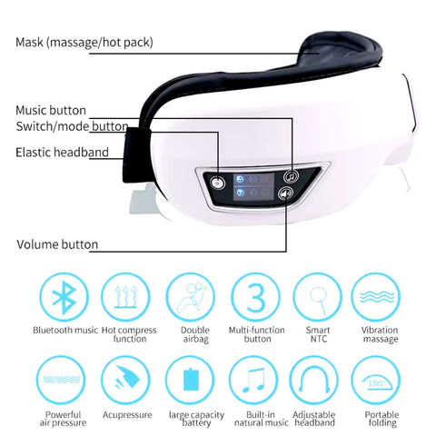 InstroSooth Foldable Eye Massager
