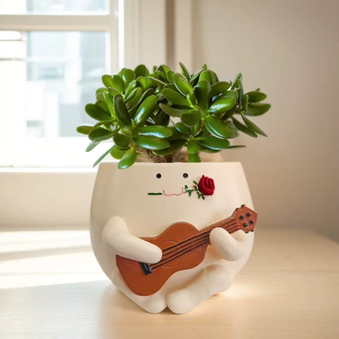 Sweetheart Smiley Plant Pot