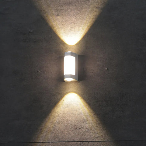 LumaCrest Modern Outdoor LED Wall Light