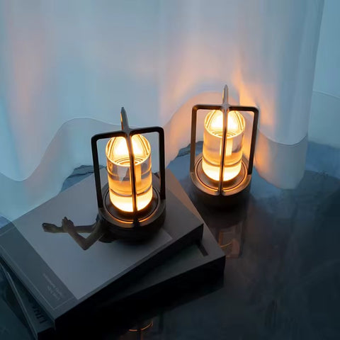 LumaEclipse Sleek Wireless Table Lamp