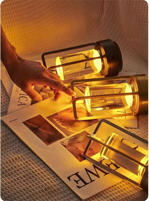 LumaEclipse Sleek Wireless Table Lamp